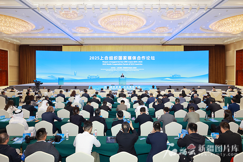2025上合組織國家媒體合作論壇在烏魯木齊舉行